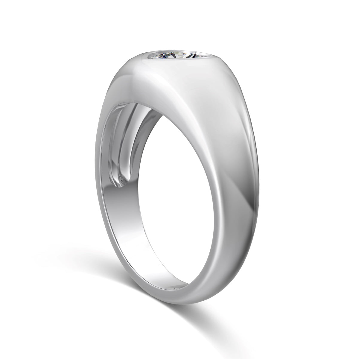 Heart Ring Silver 925 Gold Platted - 3015