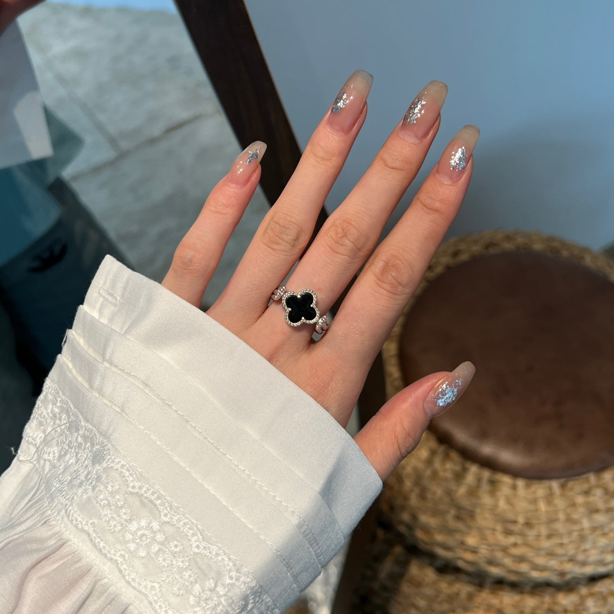 2 sided ring Silver 925