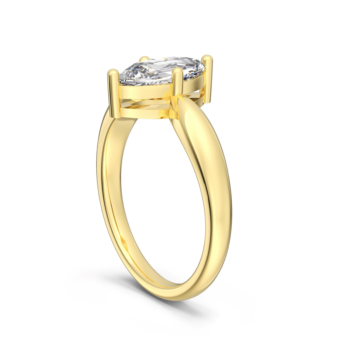 Selena Gomez Engagement Ring Marquise  BZ121359