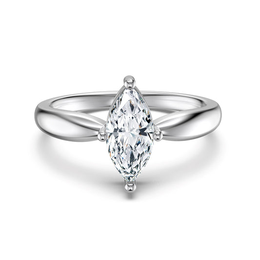 Selena Gomez Engagement Ring Marquise  BZ121359
