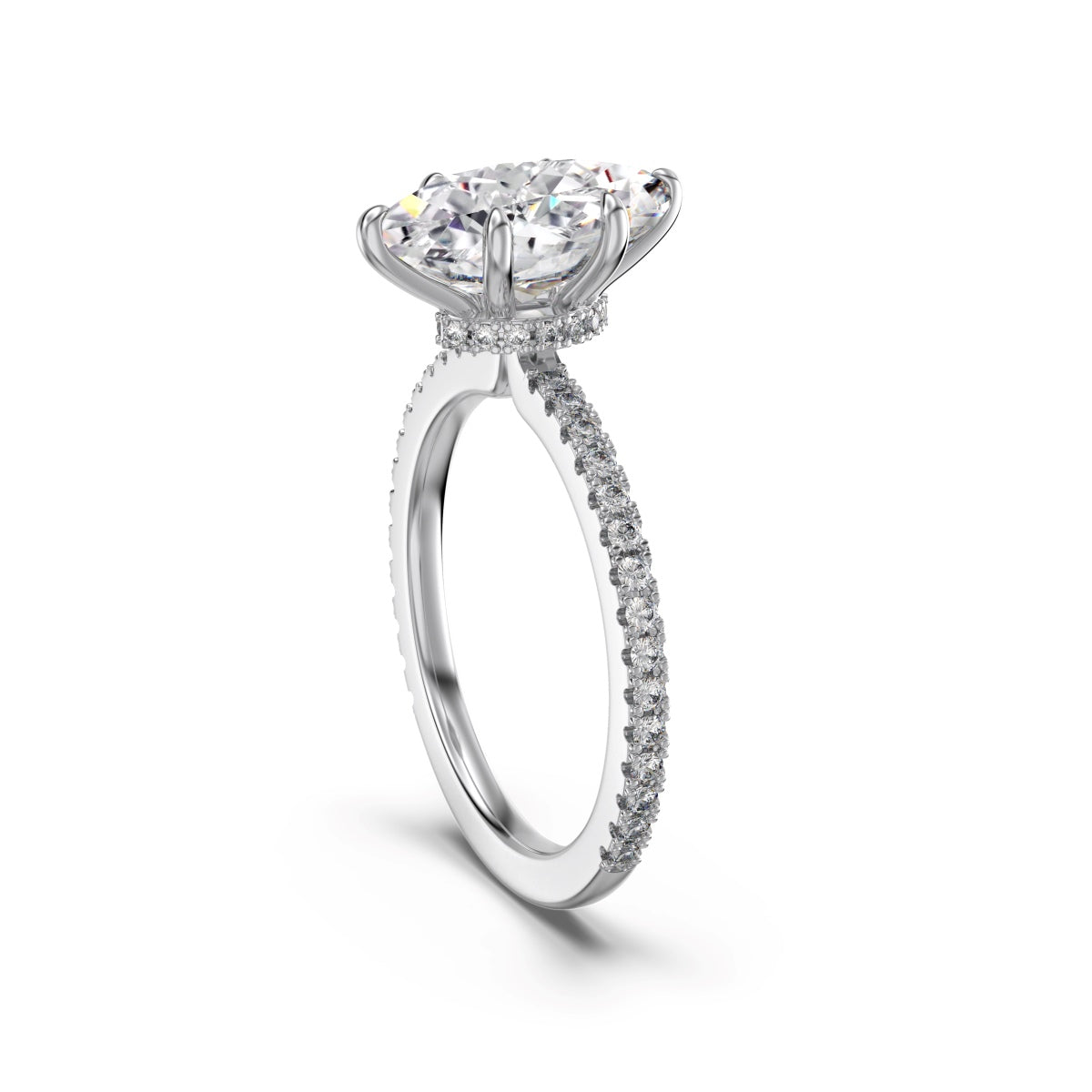 Selena Gomez Engagement Ring Marquise BZ120574