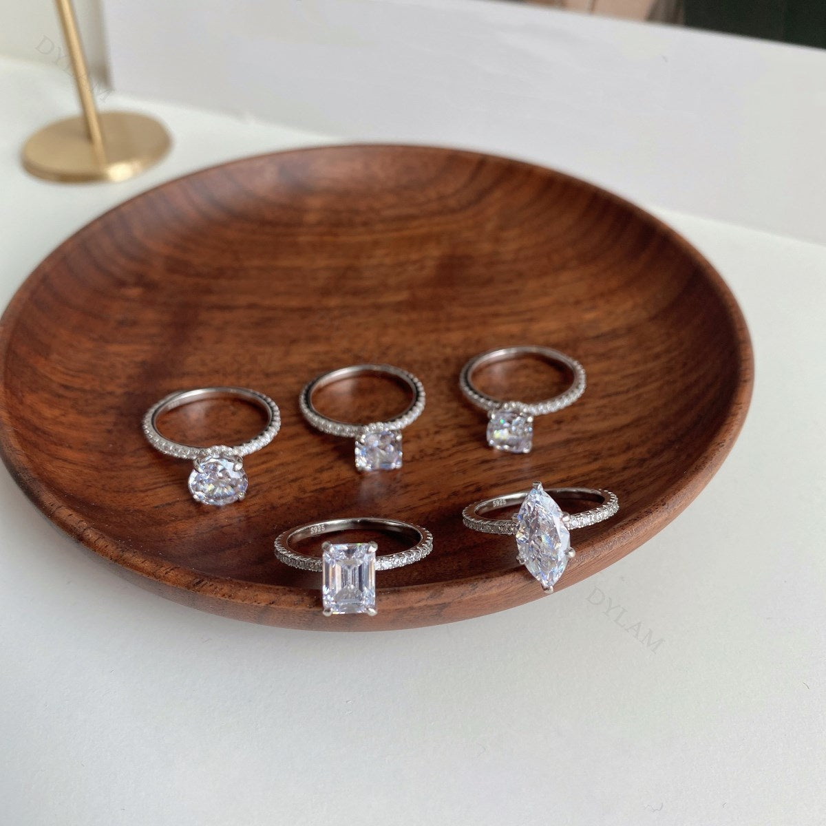 Selena Gomez Engagement Ring Marquise BZ120574