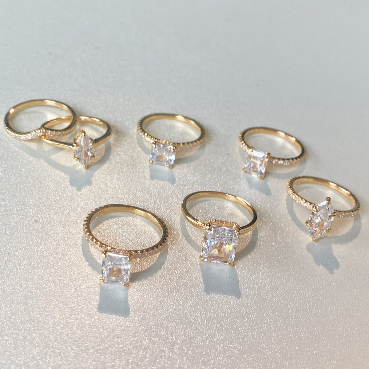Selena Gomez Engagement Ring Marquise BZ120574